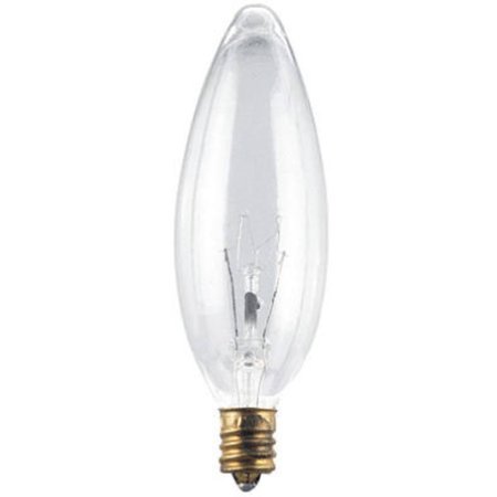 GLOBE ELECTRIC Wp2Pk25Wb10Clrtorp Bulb 70930